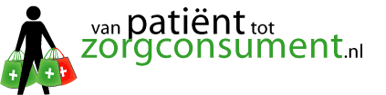 van patient tot zorgconsument logo