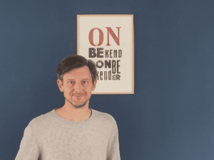 Foto van Marnix Bras voor Letterpress afbeekding: 'Onbekend'